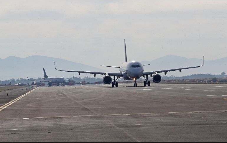 Actualmente el Aeropuerto de Guadalajara cuenta con 59 conexiones, 31 vuelos nacionales y 28 internacionales. EL INFORMADOR / ARCHIVO