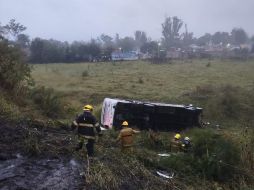 El accidente ocurrió a la altura de Buenavista, en el municipio de Ixtlahuacán de los Membrillos. ESPECIAL