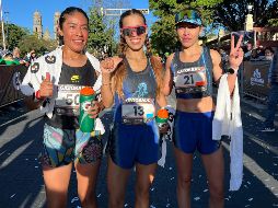 Iván Maya Estrada e Isabel Oropeza son las ganadoras del Medio Maratón de Zapopan. EL INFORMADOR / D. Reos