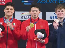 Las dos medallas de plata obtenidas en la Copa del Mundo de Xi’an, China, consolidan la preparación de Olvera para los Juegos Olímpicos de París. ESPECIAL