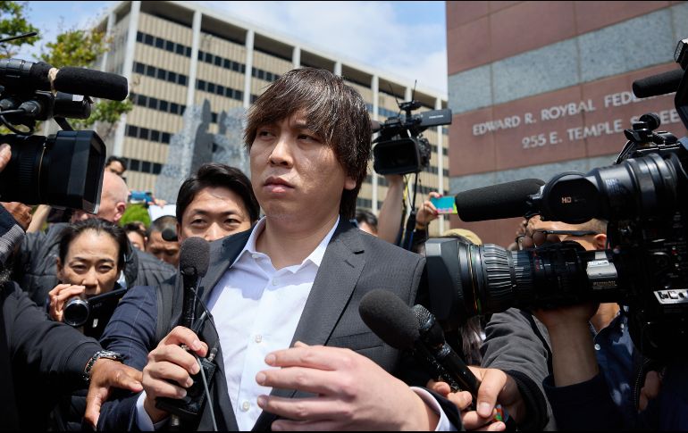 Mizuhara llegó a un acuerdo con los fiscales y espera sentencia por apostar. EFE/A. Dinner