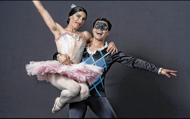 Los bailarines transforman el escenario en un mundo donde el ballet clásico y la comedia se entrelazan de manera espectacular. CORTESÍA