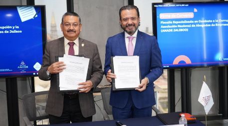 La firma del convenio se llevó a cabo en las instalaciones de la Plataforma Abierta de Innovación y Desarrollo Jalisco (Plai). ESPECIAL