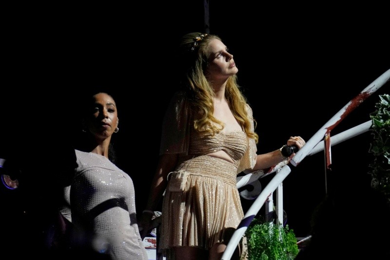  Lana del Rey durante su presentación en el festival Primavera Sound, el cual se celebra en Barcelona. EFE/ Alejandro García