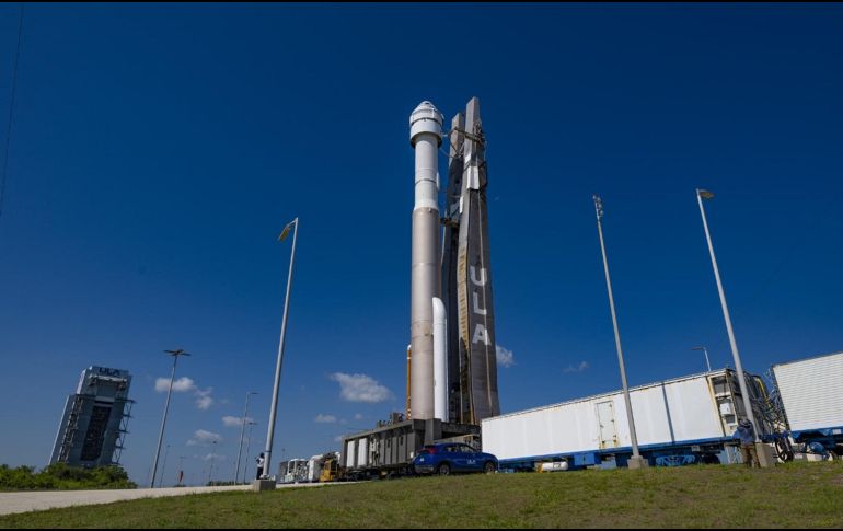 La NASA y Boeing tenían planeado enviar la cápsula con sus dos tripulantes el pasado 6 de mayo. EFE / ULA