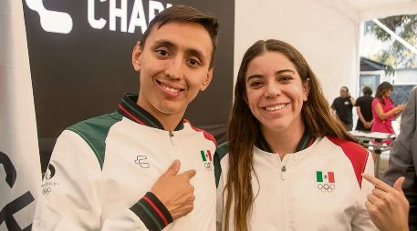 Emiliano Hernández es campeón panamericano en pentatlón moderno y Ale Orozco es doble medallista olímpica en saltos sincronizados desde la plataforma de 10 metros. COMITÉ OLÍMPICO MEXICANO