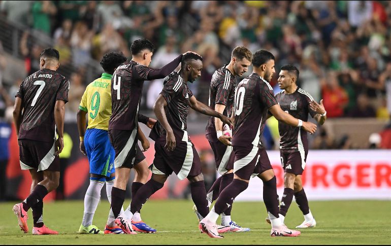 La posible principal alineación en Copa América podría ser la que hoy enfrentó a Brasil. IMAGO7.