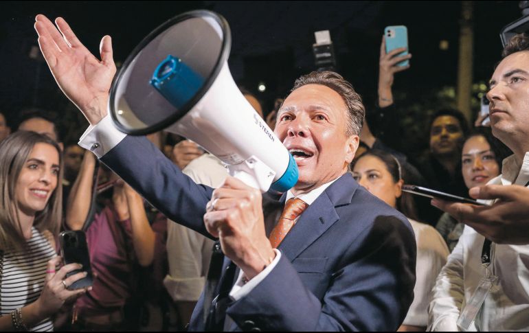 Pablo Lemus recibió la votación más alta en la historia de la gubernatura de Jalisco. ESPECIAL