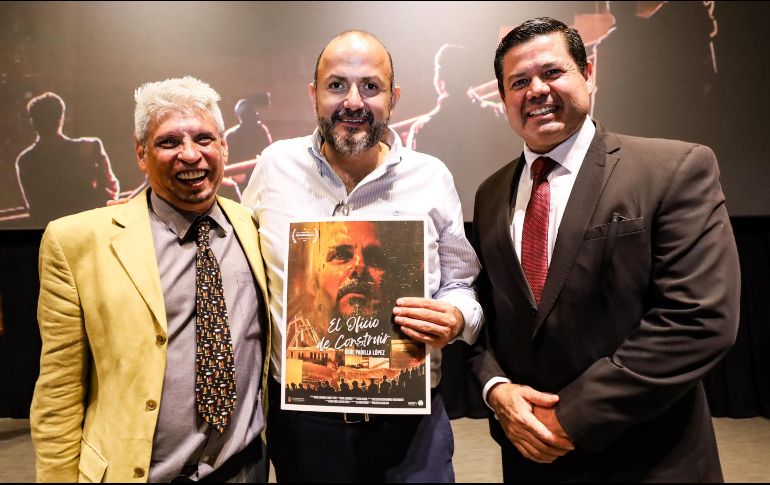 (De izquierda a derecha) Gabriel Santander, Ricardo Villanueva y Gabriel Torres. EL INFORMADOR/ A. Navarro