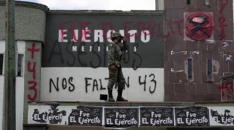Al momento de la desaparición de los estudiantes, la noche del 26 y 27 de septiembre de 2014, Rafael Hernández Nieto se desempañaba como comandante del 41 Batallón de Infantería de Iguala, Guerrero. SUN/ ARCHIVO.