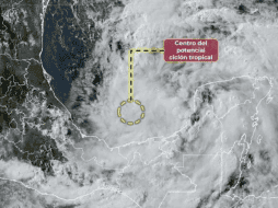 Durante la tarde de este lunes se ha formado el potencial Ciclón Tropical Uno al sur del Golfo de México, frente a las costas de Campeche y Tabasco. X / @conagua_clima.