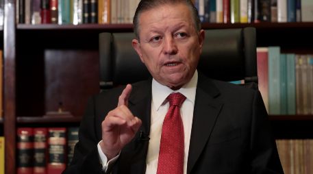 Las quejas contra el exministro Zaldívar tienen como origen la carta enviada al presidente López Obrador, el pasado 7 de noviembre de 2023, donde solicitó su renuncia a la SCJN. SUN/ ARCHIVO.