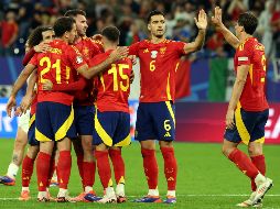 Los españoles demostraron que van con todo para seguir avanzando en esta Eurocopa 2024. EFE/ F. VOGEL.