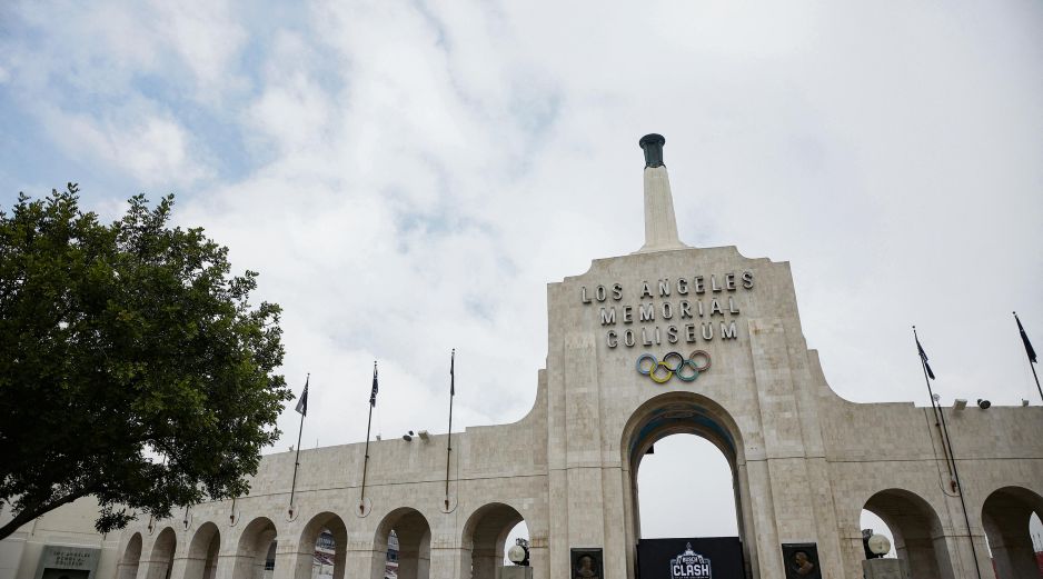 El Memorial Coliseum albergará competencias olímpicas por tercera ocasión en su historia. AFP/J. Tilton