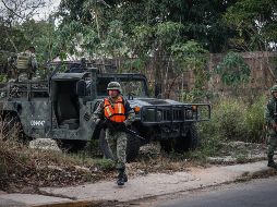El operativo de fuerzas federales se realizó la madrugada del domingo pasado, en el poblado de Sánchez Celis, en el vecino municipio de Eldorado. NTX / ARCHIVO