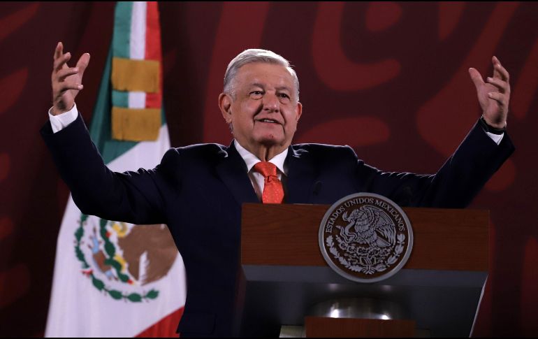 El Presidente Andrés Manuel López Obrador se califica como 