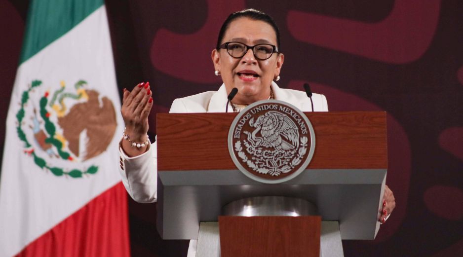 Rosa Icela aseguró que  las fuerzas armadas del Estado Mexicano participan, y lo seguirán haciendo, en las misiones permanentes y de paz de Naciones Unidas. SUN/ ARCHIVO.