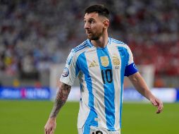 Lionel Messi, en el partido contra Chile por el Grupo A de la Copa América. AP /J. Nikhinson