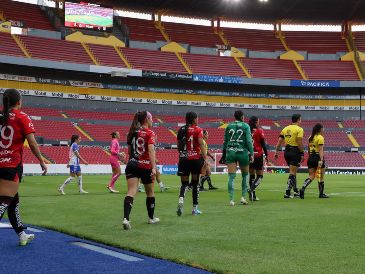 Dos nuevas jugadoras para el Atlas fueron presentadas en la Academia AGA rumbo al Apertura 2024 que está por comenzar. Foto/ Imago7/ Daniela Granja Vergara