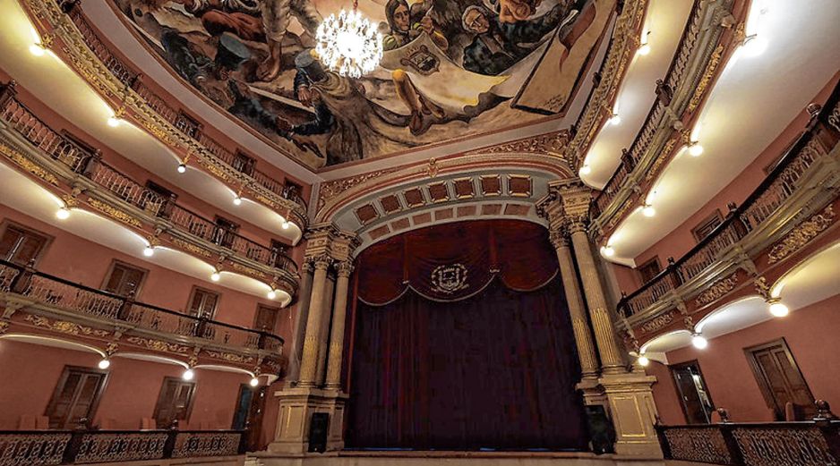 Teatro José Rosas Moreno. El monumental teatro comenzó su construcción en 1867; fue inaugurado el 5 de mayo de 1907. CORTESÍA