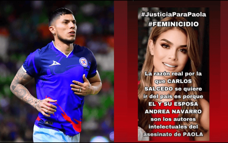 La madre de Carlos y Paola Salcedo, María Isabel Hernández, publicó un mensaje señalando al jugador como el autor intelectual del crimen. IMAGO7. ESPECIAL.